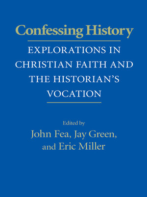 cover image of Confessing History